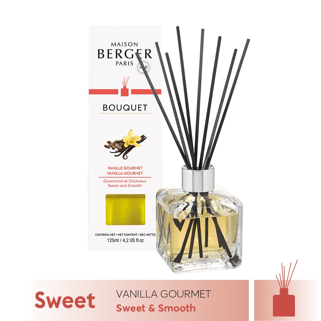 Maison Berger - Lọ tinh dầu khuếch tán hương Vanilla Gourmet - 125ml