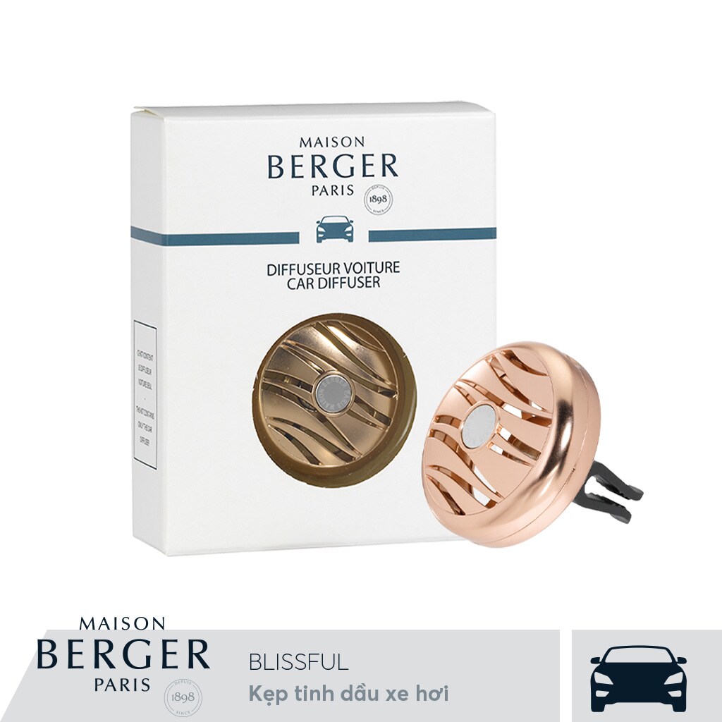 Maison Berger - Kẹp tinh dầu xe hơi Blissful
