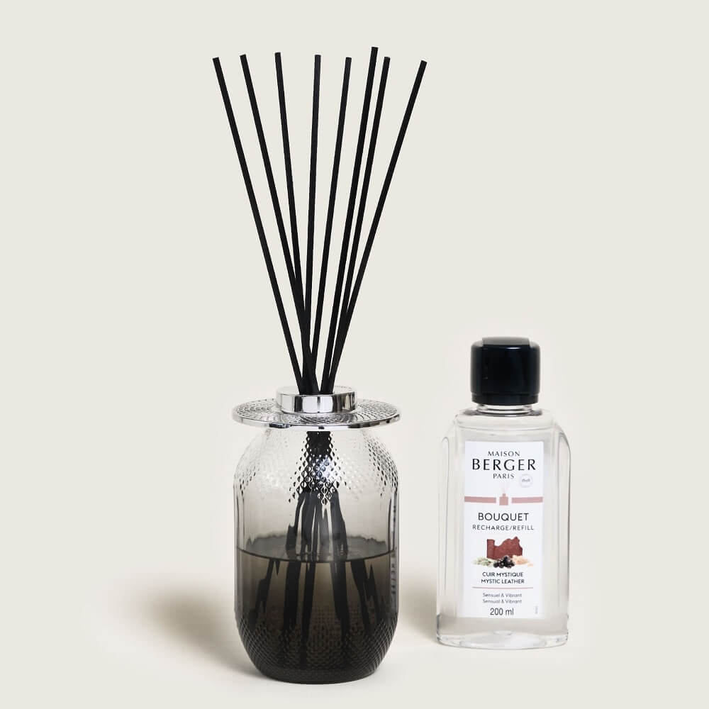 Maison Berger - Bộ lọ tinh dầu khuếch tán Evanescence Gris - 200ml - 2 món