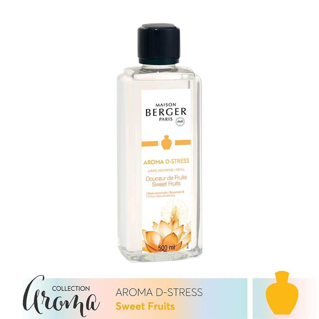MAISON BERGER - Tinh dầu đèn xông hương Aroma D-Stress - 500ml