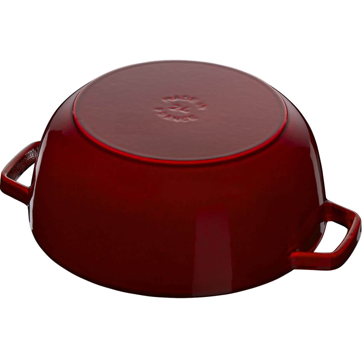 Staub - Nồi gang tròn màu đỏ Bordeaux - 26 cm (4.9L)