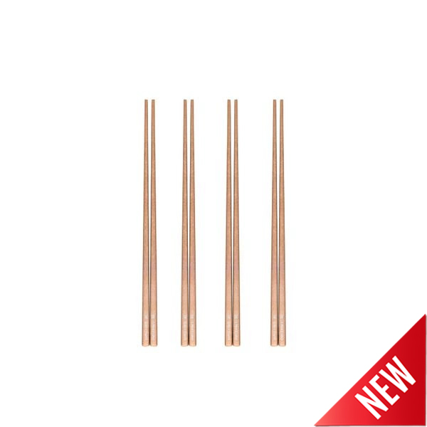 ZWILLING - Bộ đũa ăn Minimal màu vàng hồng - 4 cặp