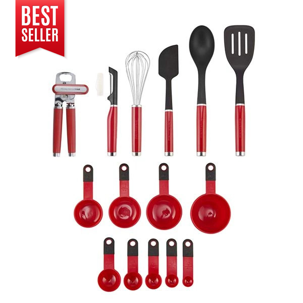 Bộ dụng cụ và thiết bị nhà bếp KITCHENAID - 15 món