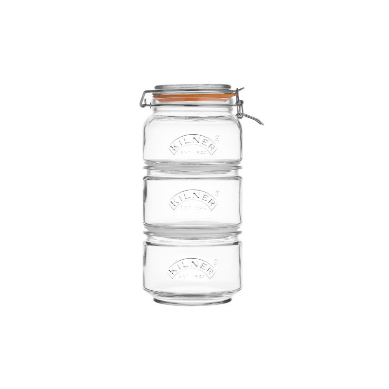 Kilner - Bộ hũ thủy tinh - 3 cái