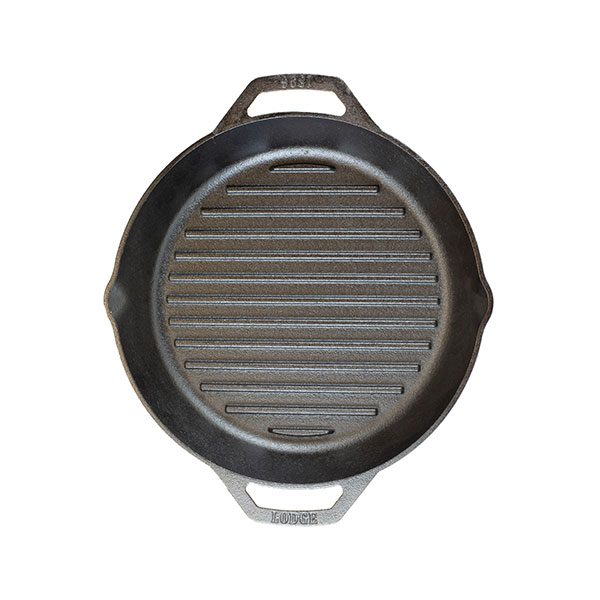 Lodge - Chảo gang nướng hai quai - 30.48cm