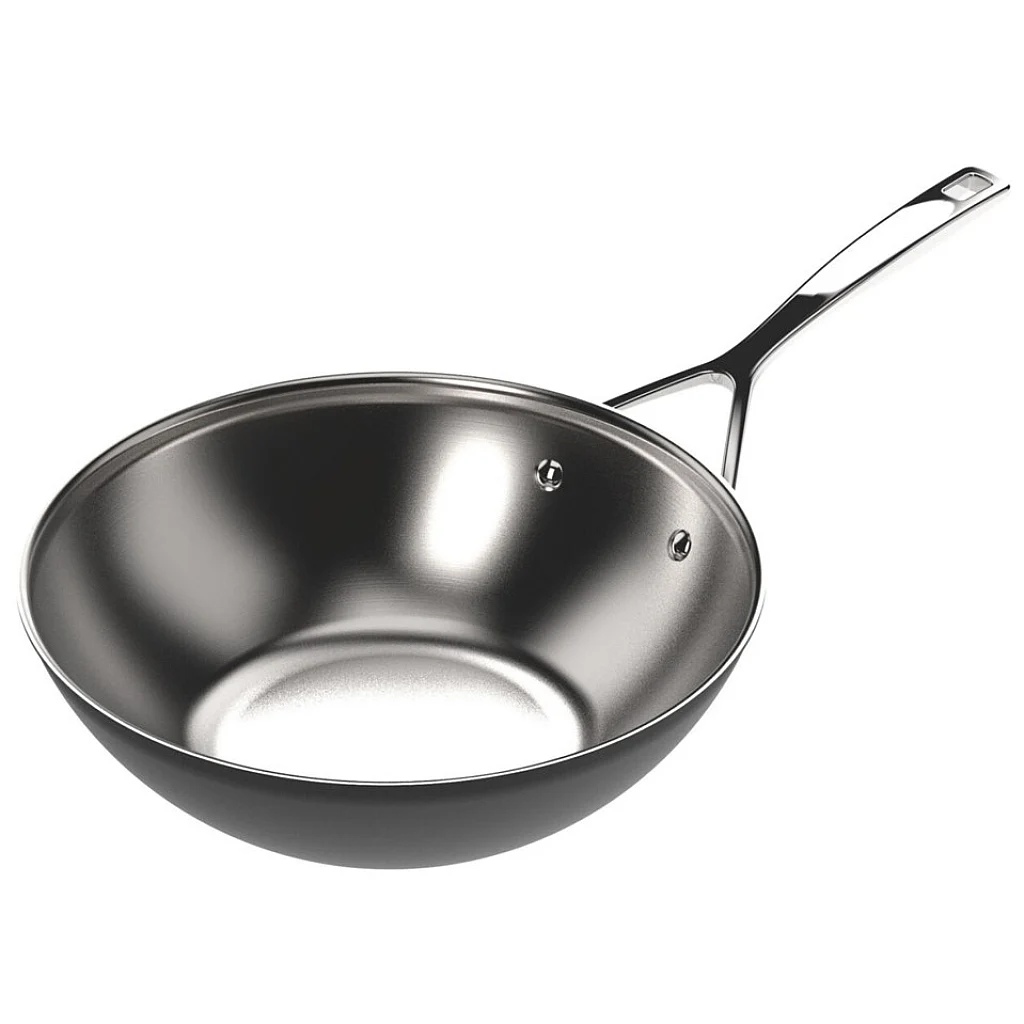 Demeyere - Chảo Wok inox Black 5 - 30cm
