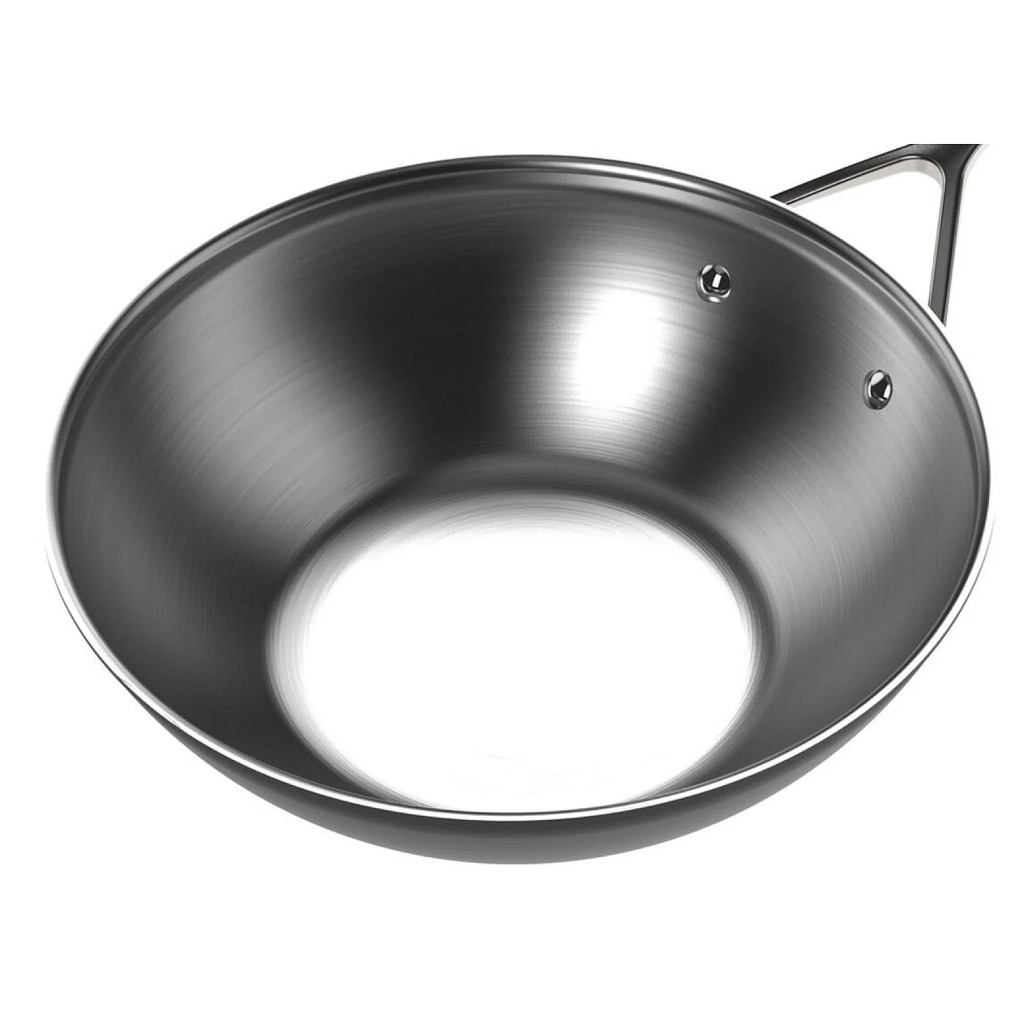 Demeyere - Chảo Wok inox Black 5 - 30cm