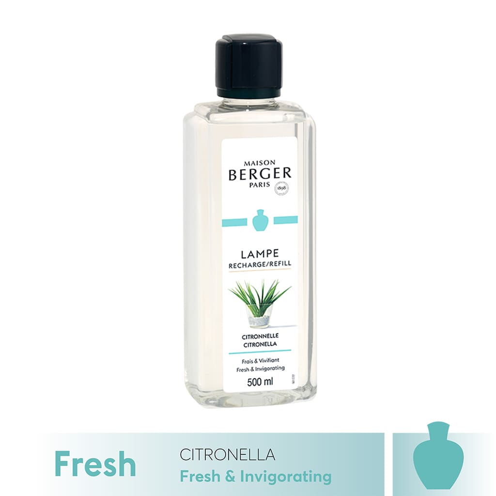 MAISON BERGER - Tinh dầu đèn xông hương Citronella Lampe - 500ml