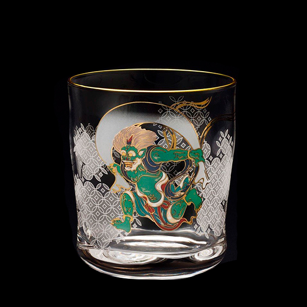 Aderia - Fujin Raijin - Bộ ly thủy tinh - 0.3L - 2 cái