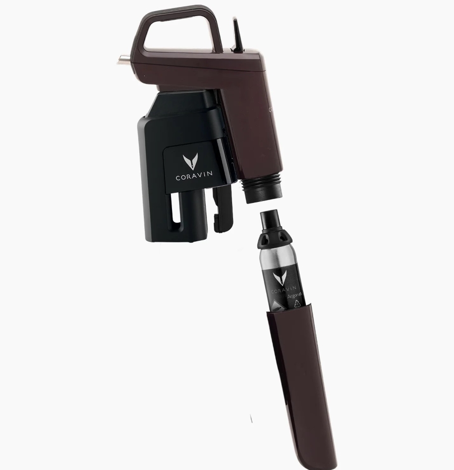 Coravin - Bộ dụng cụ chiết rượu Timeless Six+ màu Đỏ Hermitage - 14 món