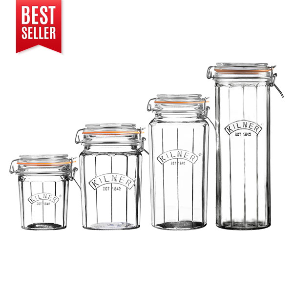 Kilner - Hũ thủy tinh vát cạnh