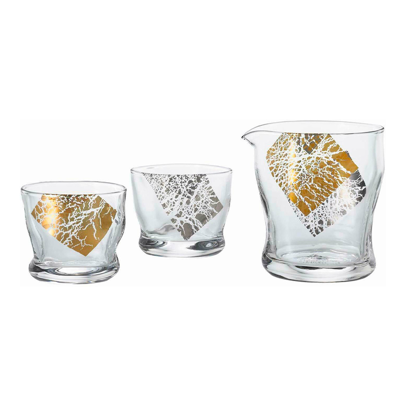 Aderia - Kirari - Bộ ly Sake - 3 món