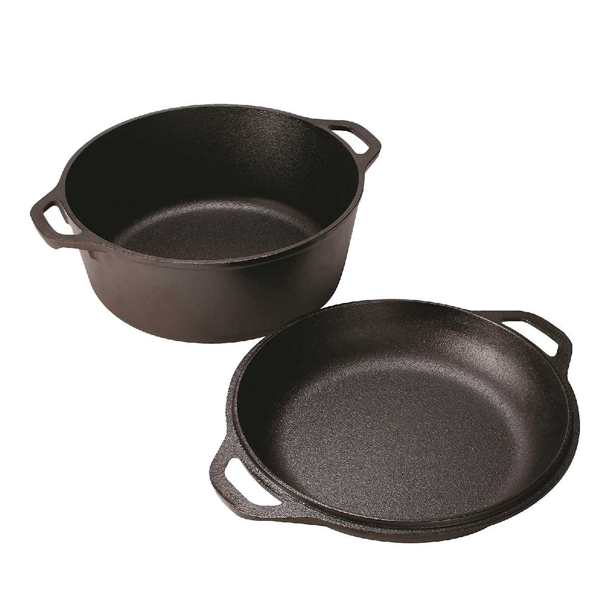 Lodge - Bộ nồi chảo gang tròn (26cm; 4.73L)