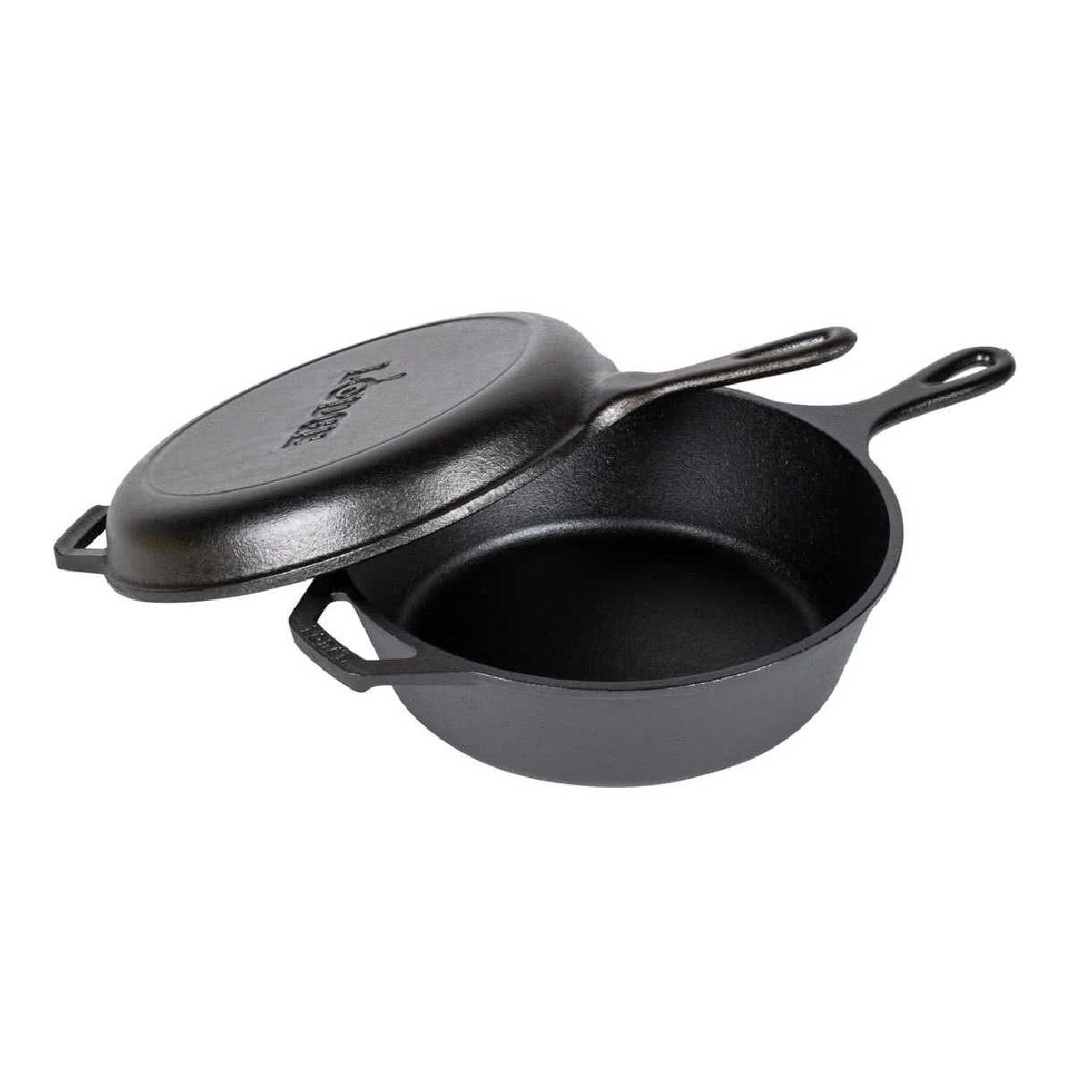 Lodge - Bộ nồi chảo gang (26cm;2.84L)