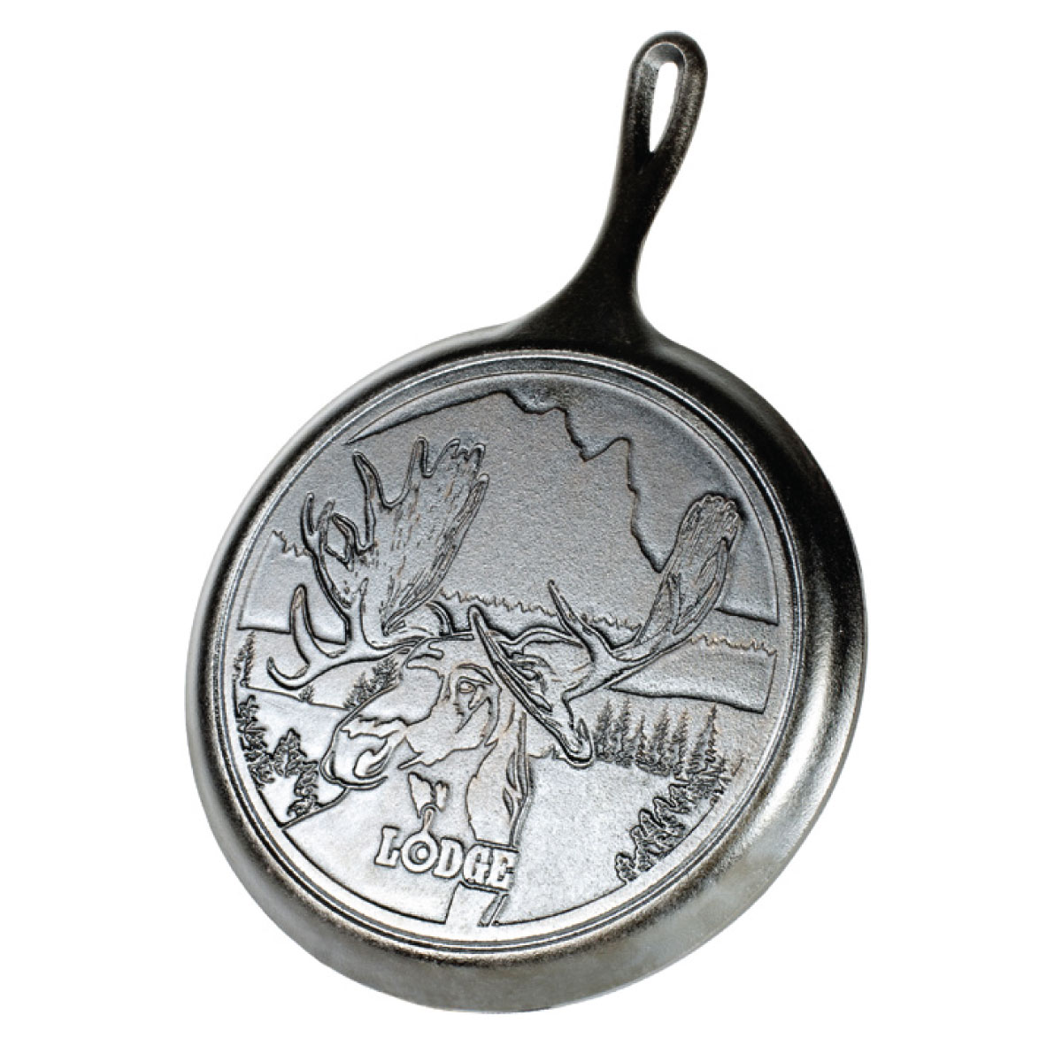 Lodge - Chảo gang đáy hình nai - 26cm