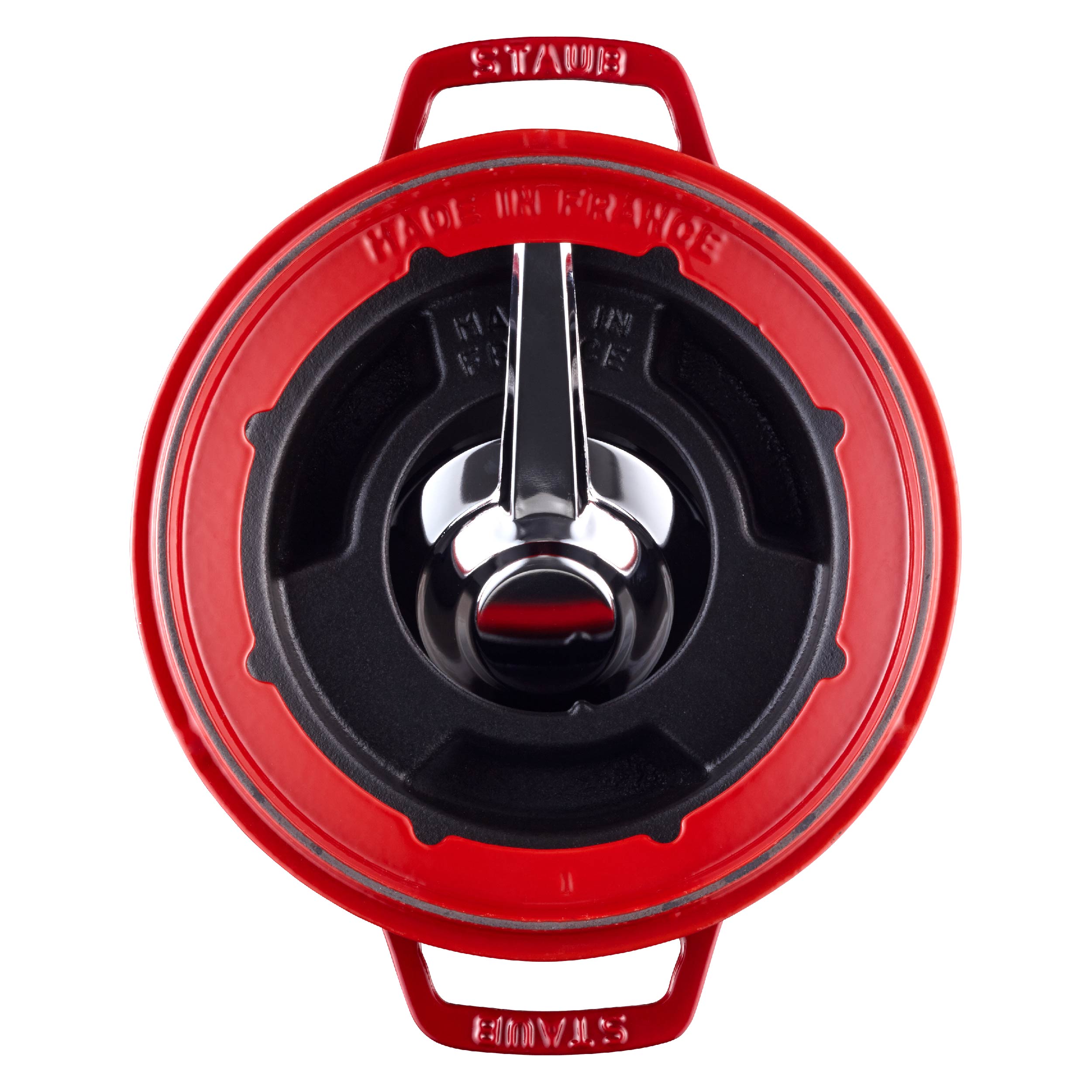 Staub - Bộ Fondue màu đỏ cherry