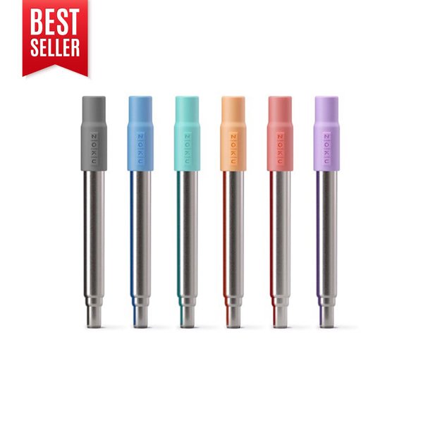 Zoku - Ống hút inox bỏ túi Two Tone