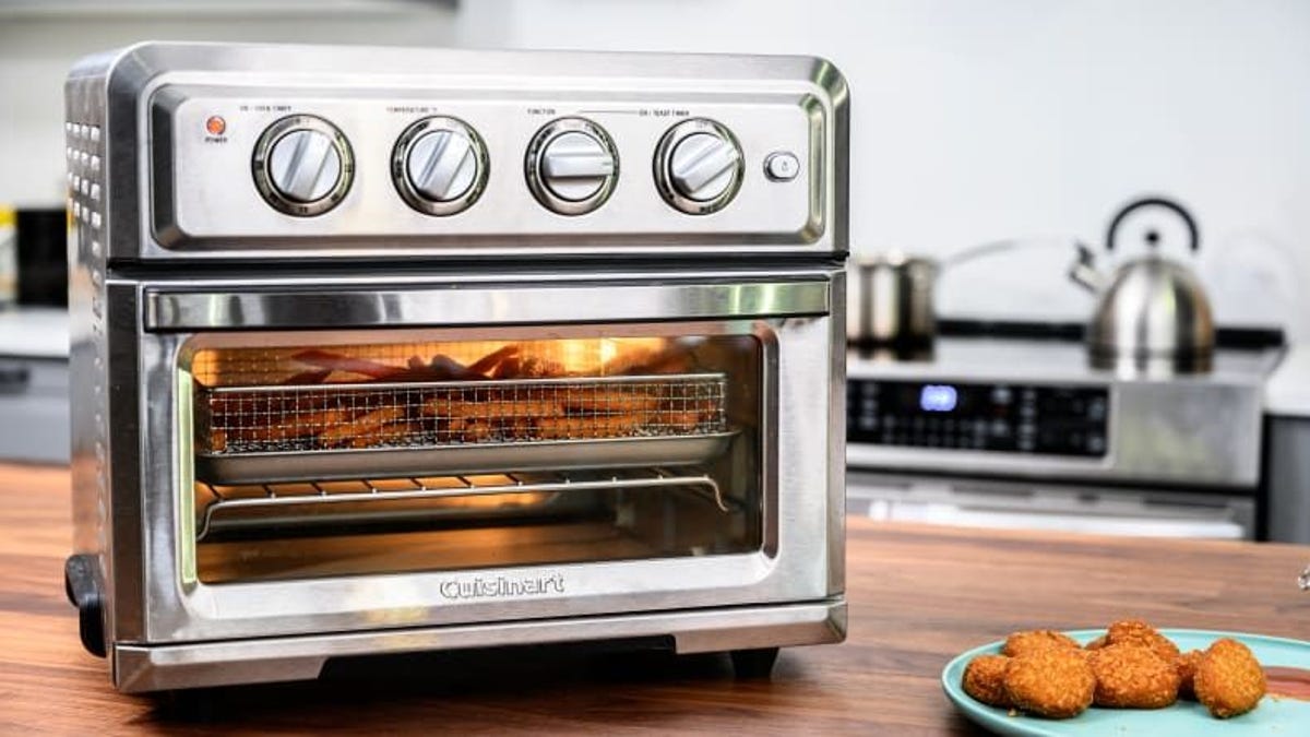 Lò nướng đa năng, chiên không dầu Cuisinart TOA-60HK