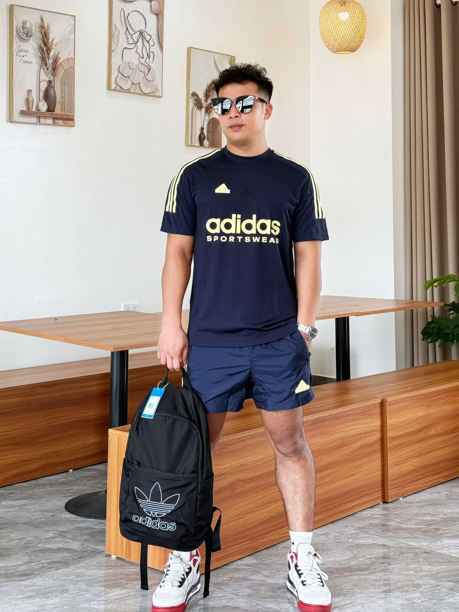 Set Quần Áo Adidas House of Tiro Woven Shorts Blue [ IW5960 / IW3573 ]
