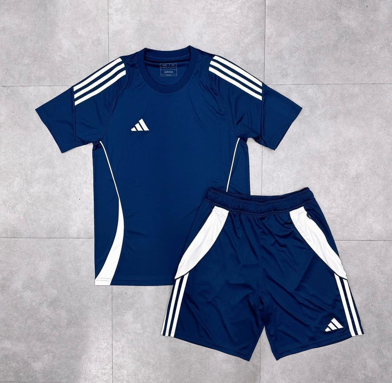 Set Quần Áo Adidas Tiro 24 Jersey Navy [ IS1018/IR9335 ]