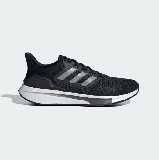 Giày Adidas EQ21 Run Black Iron Metallic [ H00512 ]