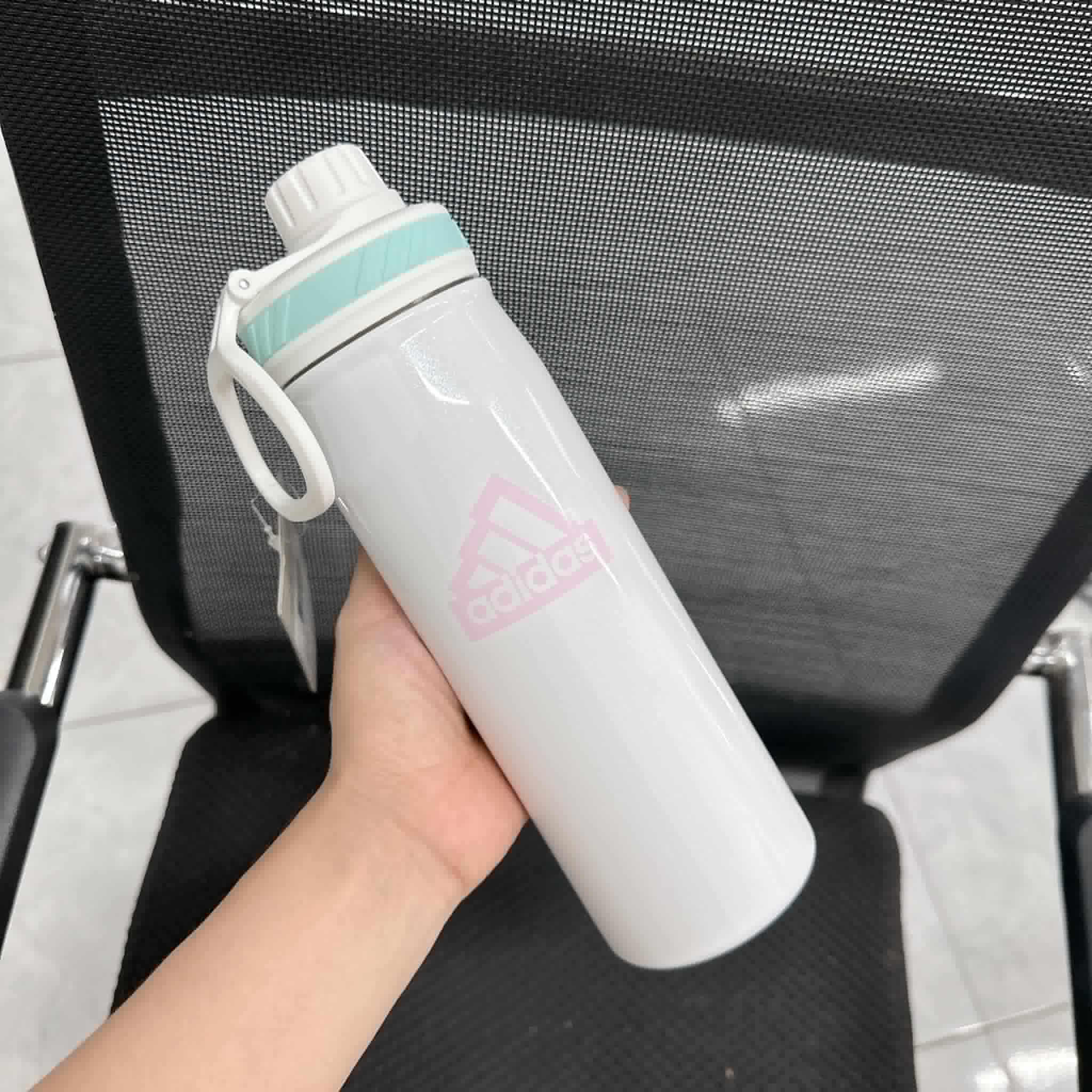 Bình Giữ Adidas Steel Bottle 600ml White [ GC4243 ]