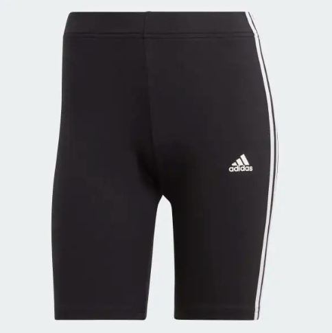 Quần Adidas Bike Short 3 Sọc Essentials Đen [ GR3866 ]