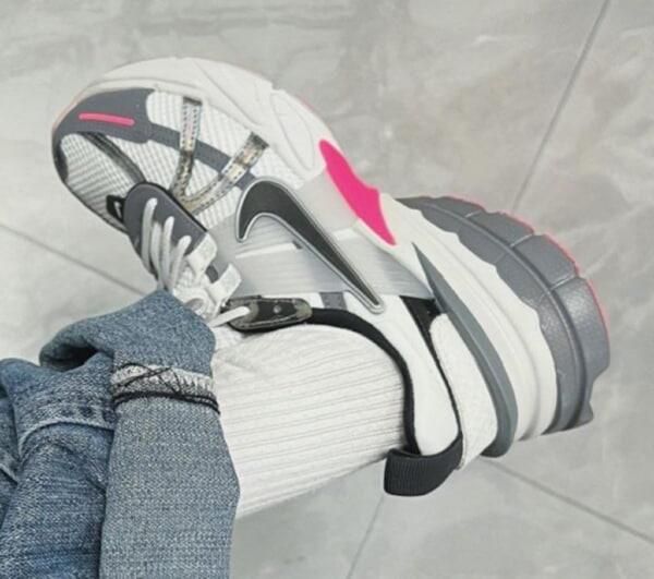 Giày Nike V2K Run Grey Pink [ FZ5061 100 ]