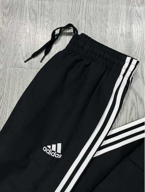 Set Quần Áo Adidas Aeroready Essentials Regular Fit 3 Stripes Đen [ GK9950 ]