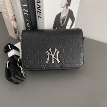 Túi MLB Monogram Hoodie NY Yankees Màu Đen [32BGPB111-50L]