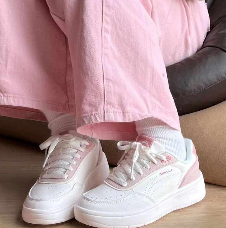 Giày Li-Ning Classic White Pink [ AGCU112-1 ]