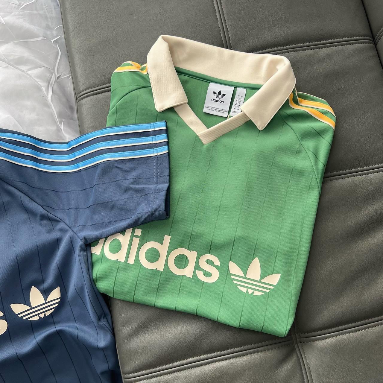 Áo Adidas Polo  Pinstripe Jersey Preloved Green [ IR9381 ]