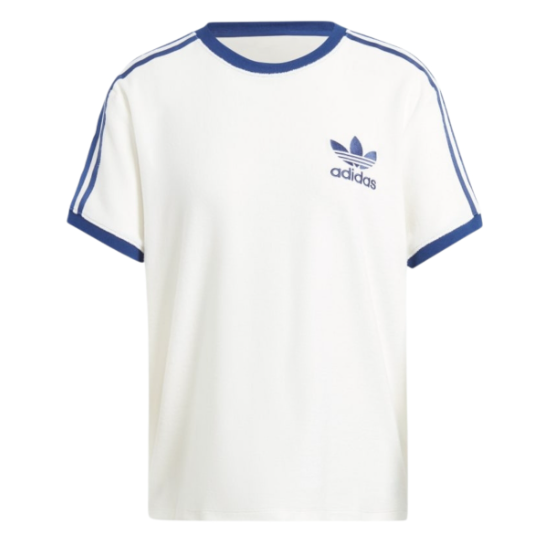 Áo Adidas Terry 3 Stripes  White [ IT9842 ]