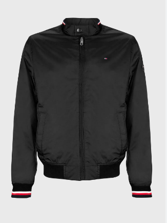 Áo Tommy Hilfiger Bomber Jacket Black [ 152AP680-BLK ]