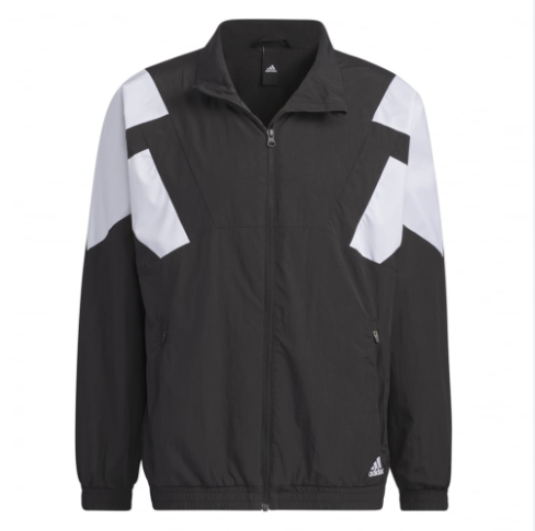 Áo Khoác Gió Adidas Lót Nỉ Màu Đen [ IT6071 ]