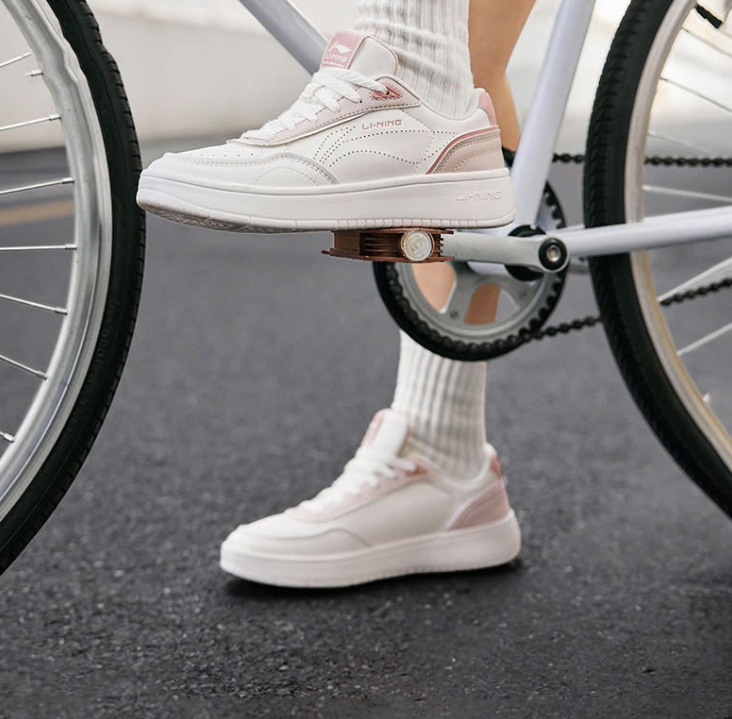 Giày Li-Ning Classic White Pink [ AGCU112-1 ]