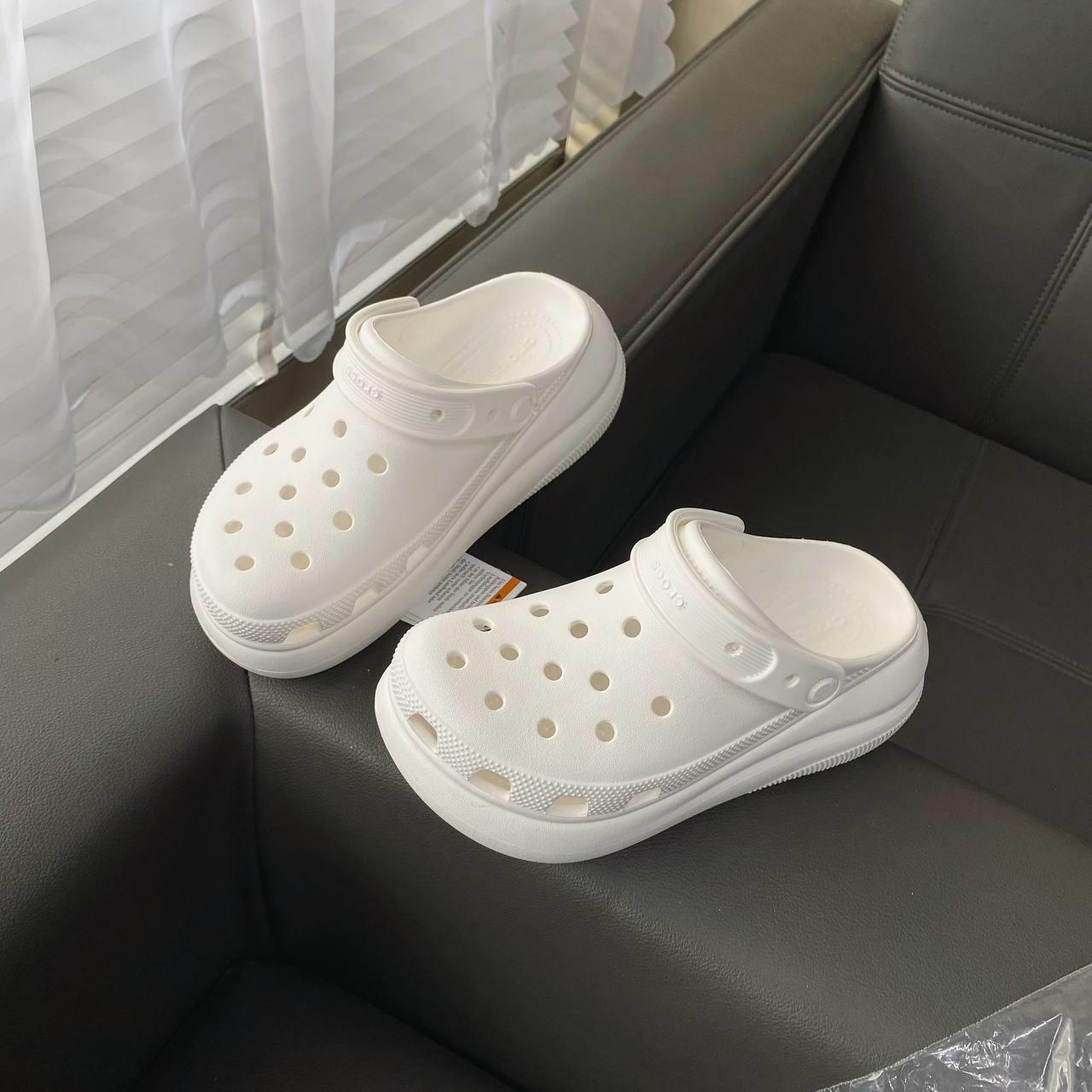 Giày Clog Unisex Crocs Crush Classic Black [ 207521-100 ]