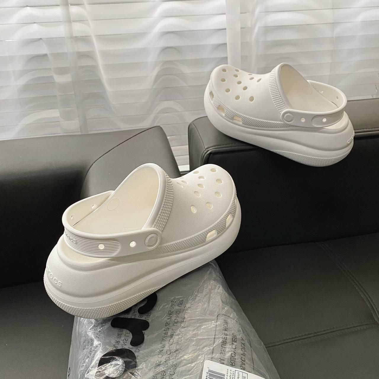 Giày Clog Unisex Crocs Crush Classic Black [ 207521-100 ]