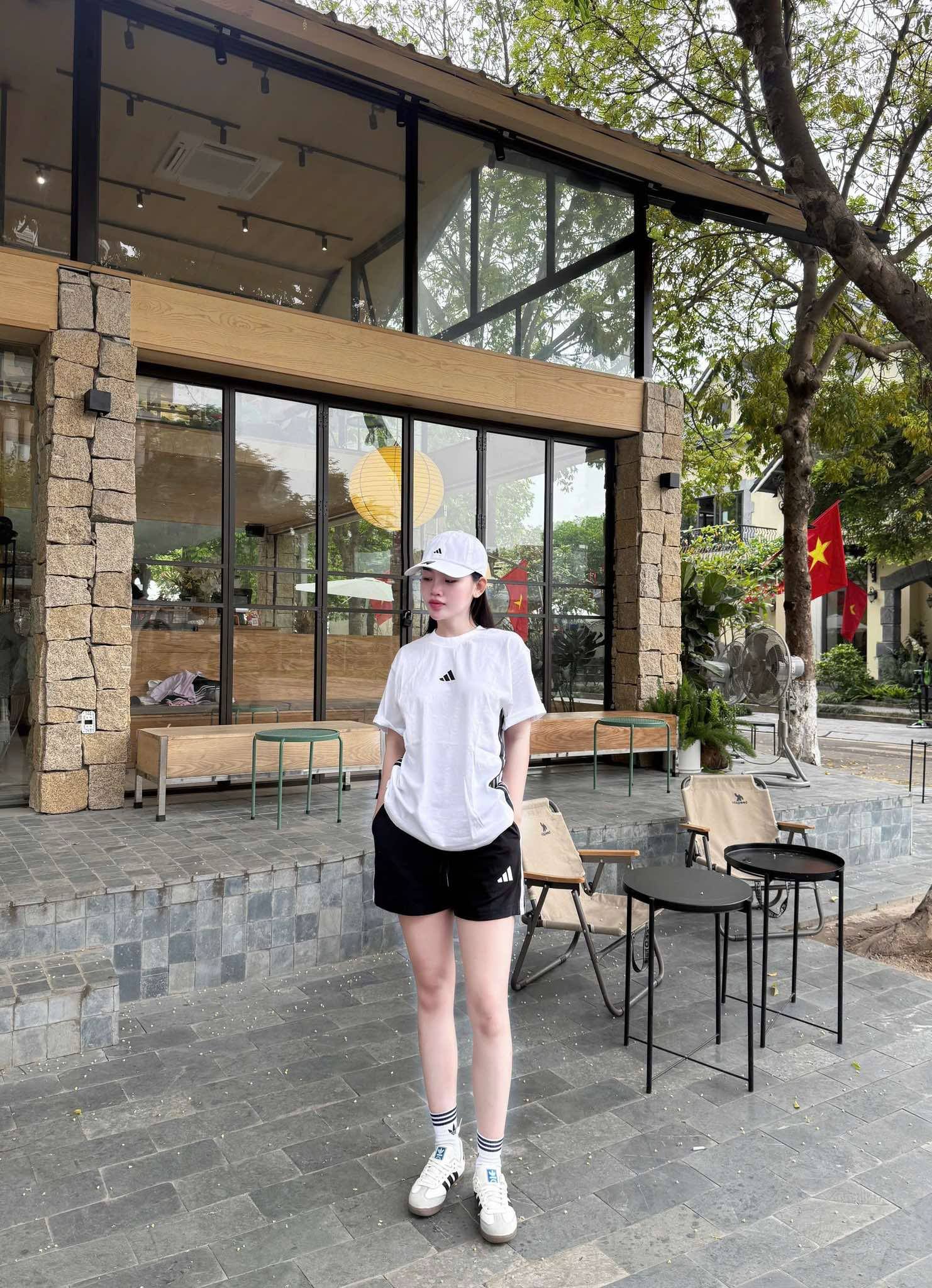 Áo Adidas 3-Stripes Essentials White [ JY8576 ]