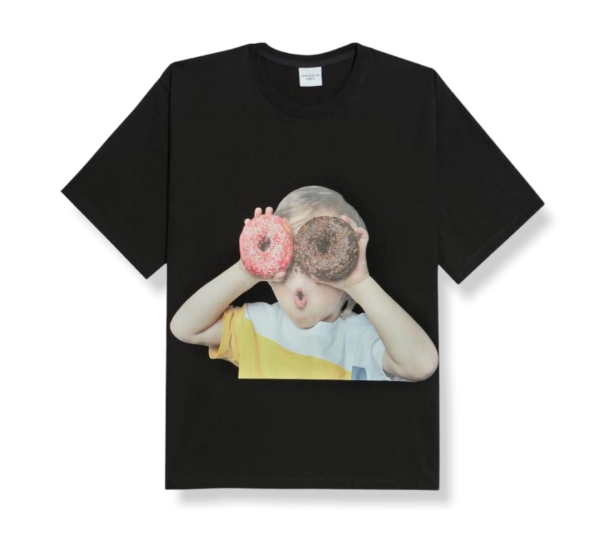 Áo Thun ADLV Baby Face Black Dount 1 [ADLV21SS SSBKBF DN1]
