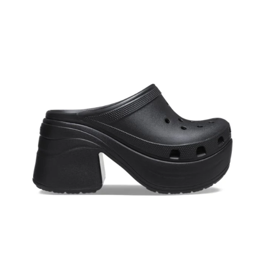 Giày Clog Unisex Crocs Siren Black [ 208547-001 ]