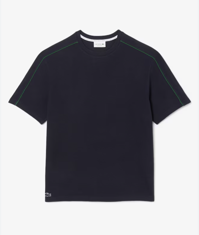 Set Quần Áo Lacoste Textured Lounge Black [ TH0623 51 / GH0985 51 ]