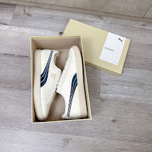 Giày Puma Clyde Warm White Parisian Night [ 398568-01 ]