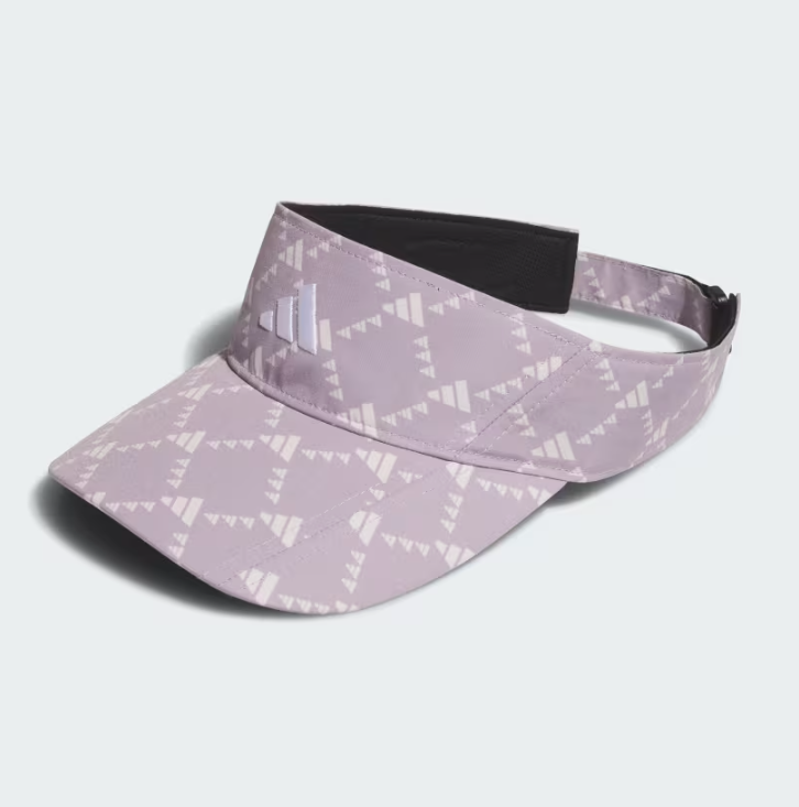 Mũ Adidas Monogram Print Fairway Visor Purple [ IT8878 ]