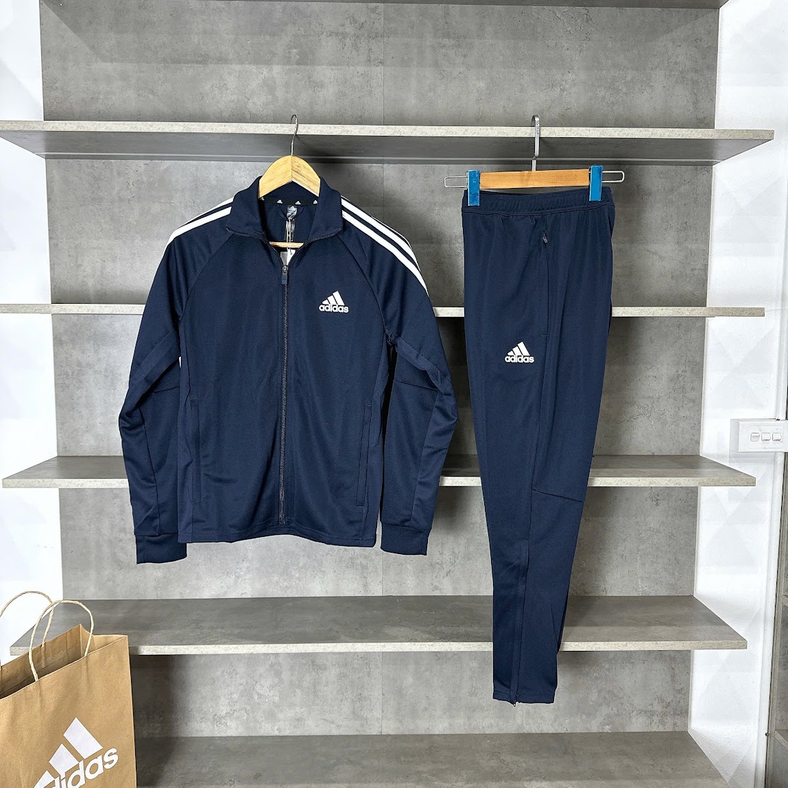Set Quần Áo Adidas Aeroready Sereno Cut 3 Stripes Track Suit [ GT8802 ]