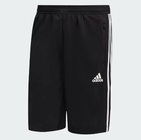 Quần Adidas Designed to Move 3 Stripes Primeblue  Black [ H20839 ]