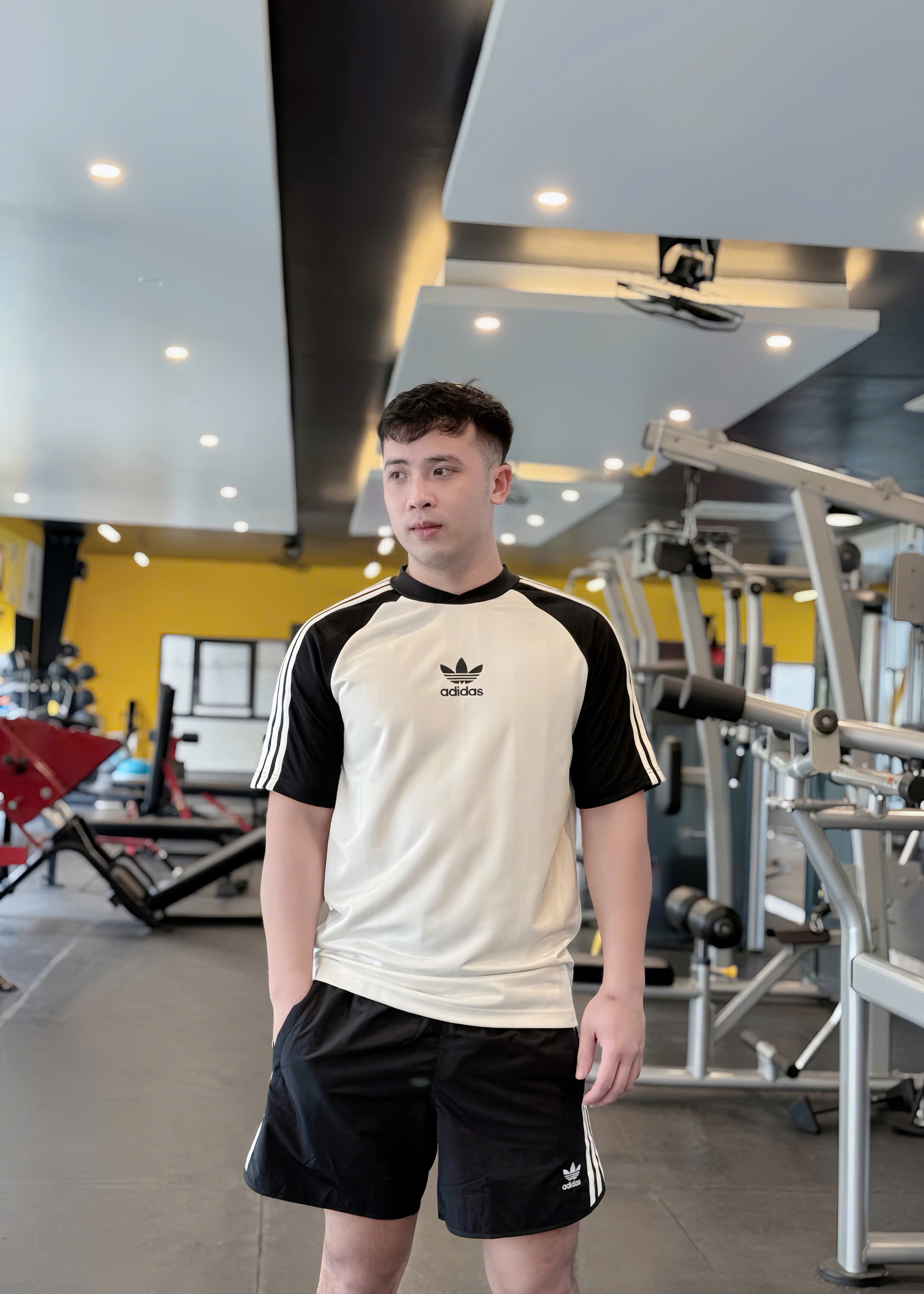 Áo Adidas Originals Jacquard Stripe Jersey [ JI8077 ]