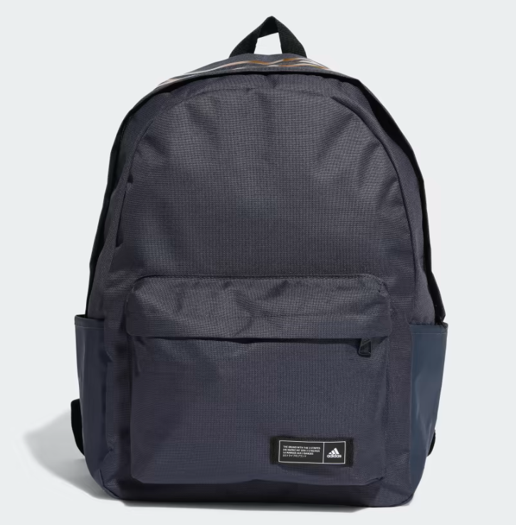 Balo Adidas 3 Stripes Classic Backpack Màu Xanh Đen [ HR9825 ]