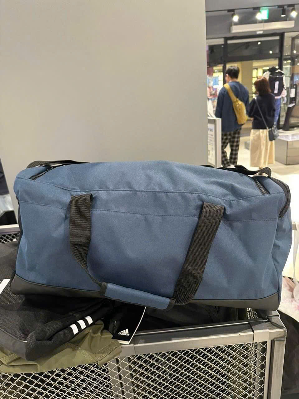 Túi Adidas Duffel Logo Essentials Navy [ GN2039 ]