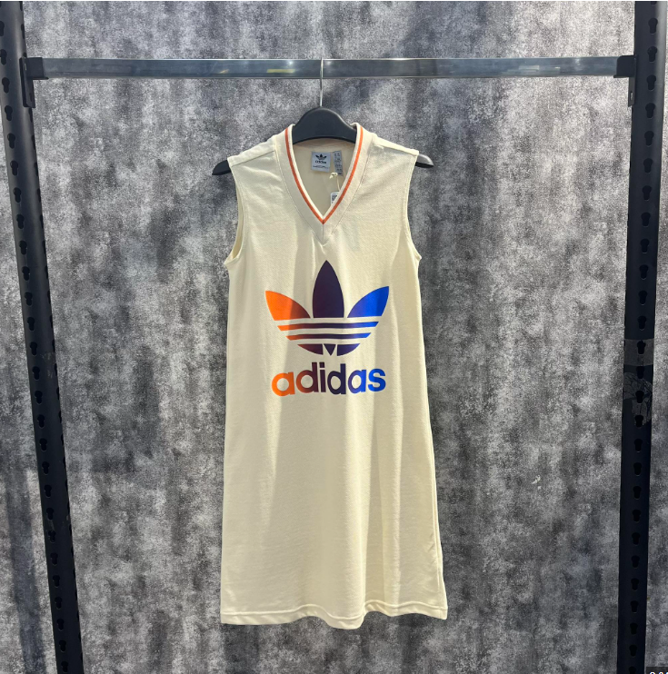 Váy Adidas Adicolor 70S V-Neck Dress [ IK7862 ]
